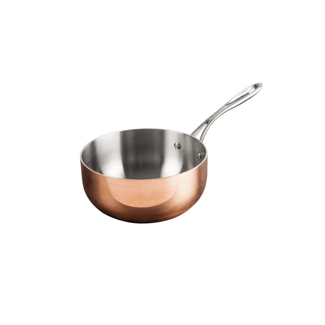 Tri-Wall Copper Flared Saute Pan