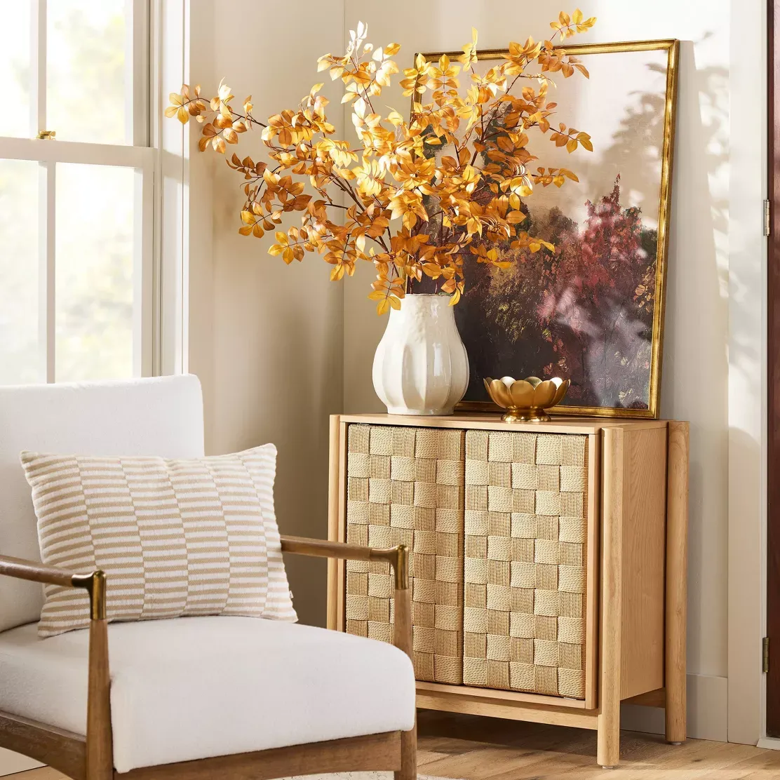 40" Yellow Aspen Xxl Branch - Hearth &amp;amp; Hand&amp;trade; With Magnolia
