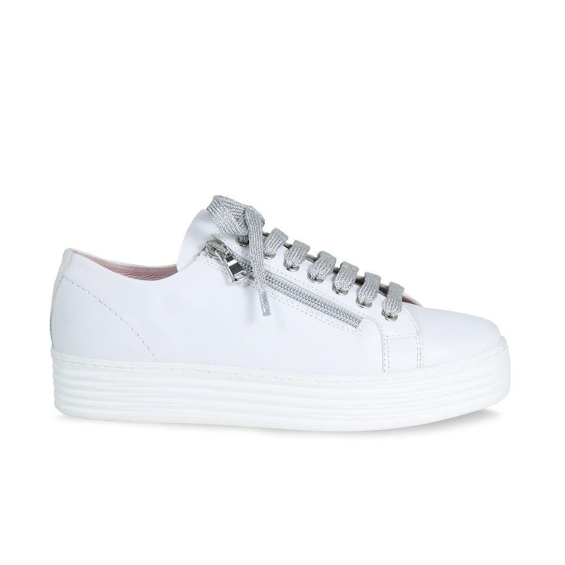 White Leather / Uk 3 / Eu 36