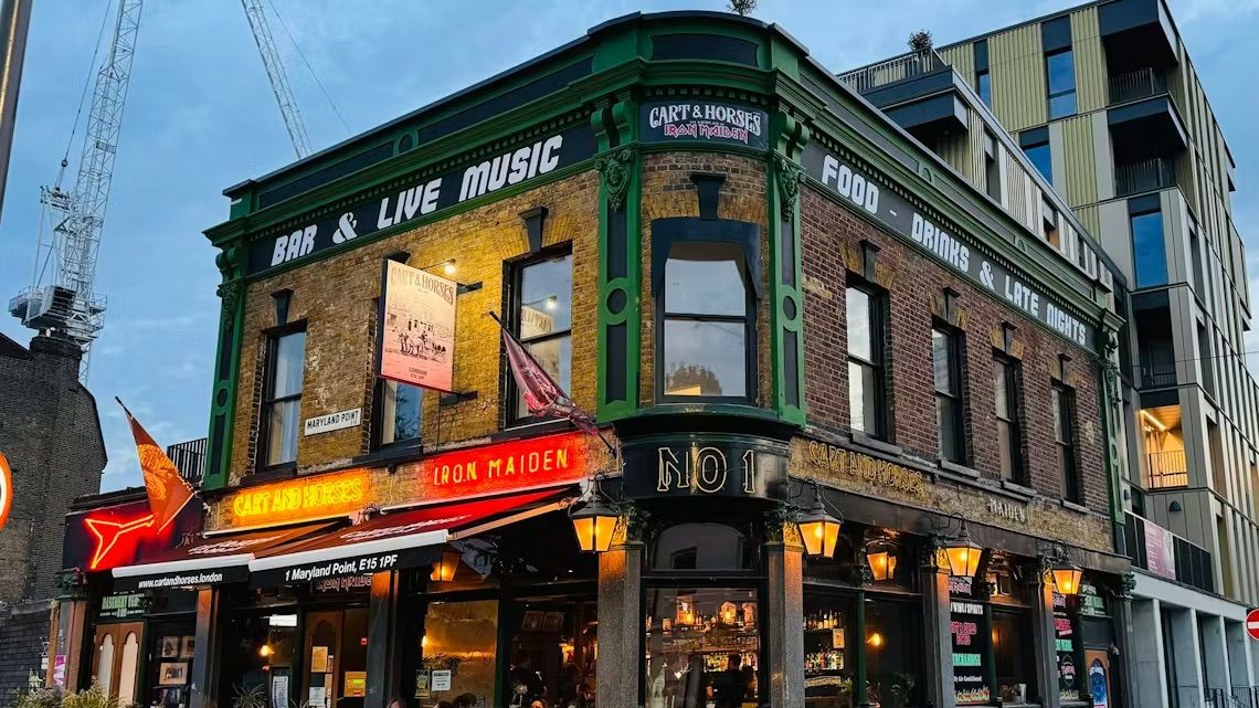Cart and Horses pub, Stratford