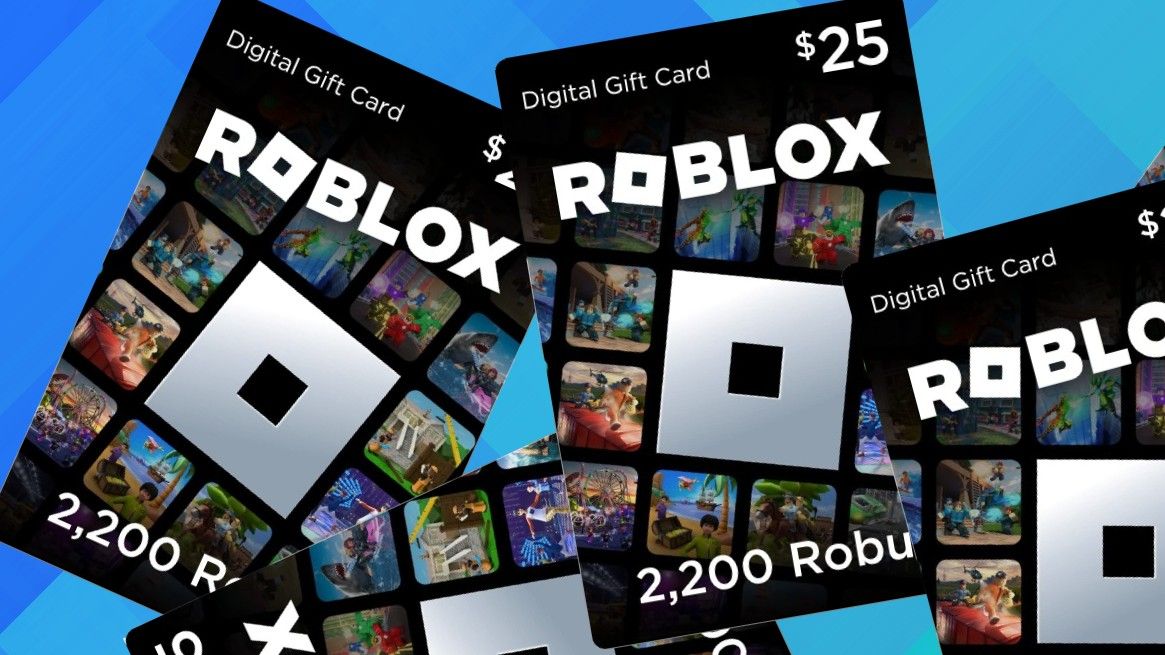 Image of Roblox Robux gift cards for Amazon Prime Day 2024.