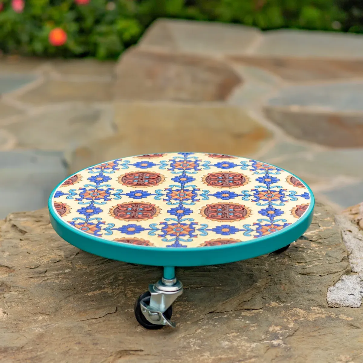 Wayfair mosaic plant caddy
