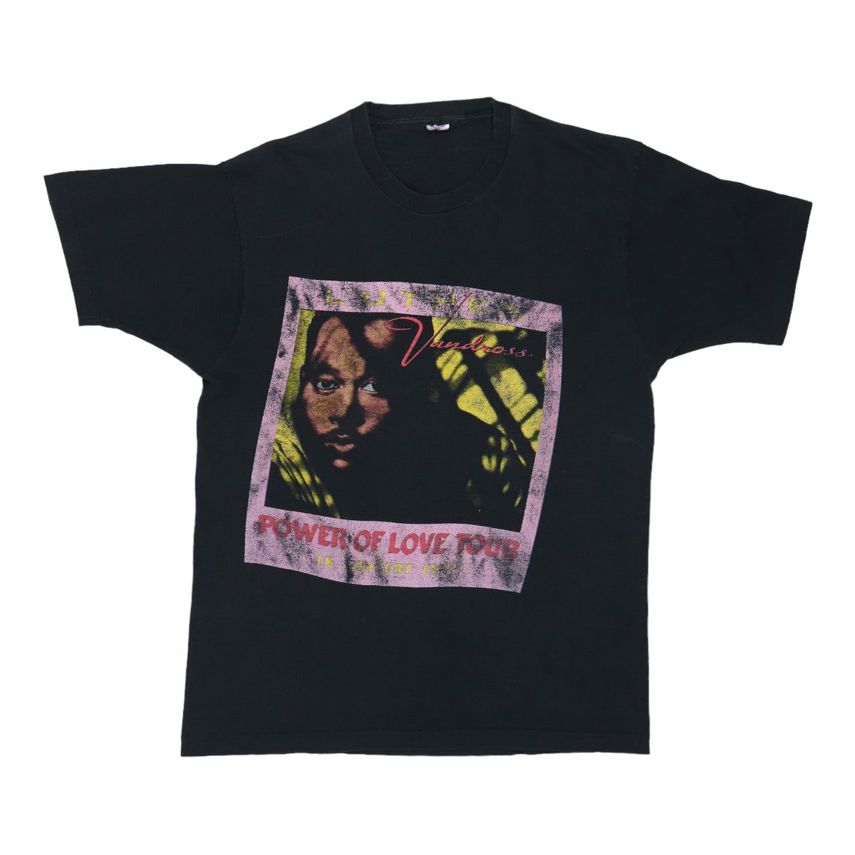 1991 Luther Vandross Power of Love Tour Shirt