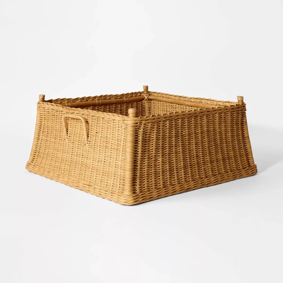 Basket Woven Christmas Tree Collar - Thresholdu0026#8482; Designed With Studio Mcgee