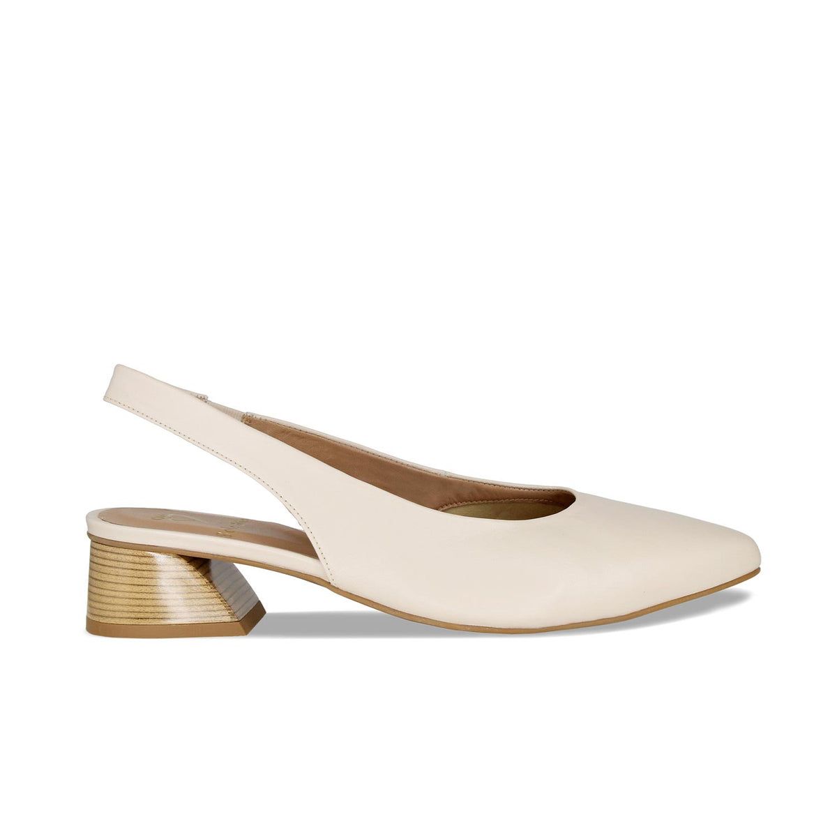 Cream Leather / Uk 3.5 / Eu 36.5