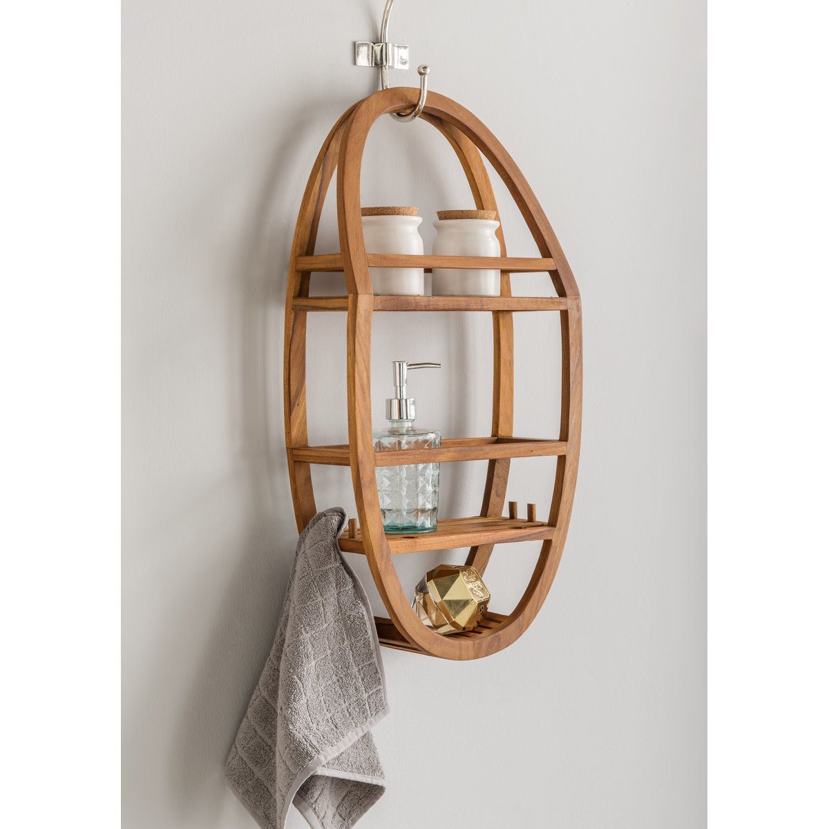 Natur Pur Arkansas 33cm Bathroom Shelf &amp;amp; Reviews | Wayfair.co.uk