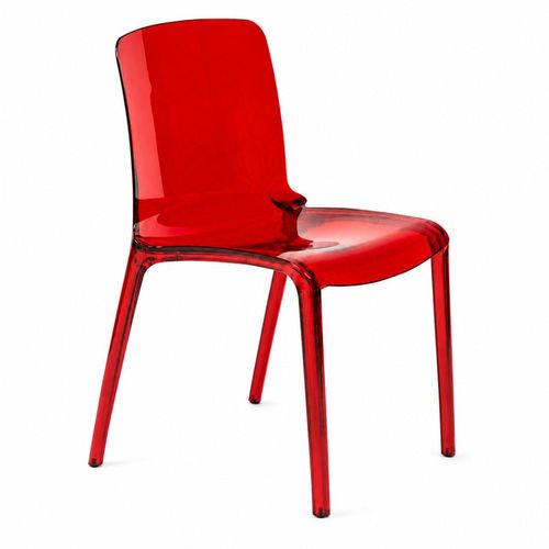 Plastic Red Dining Chair