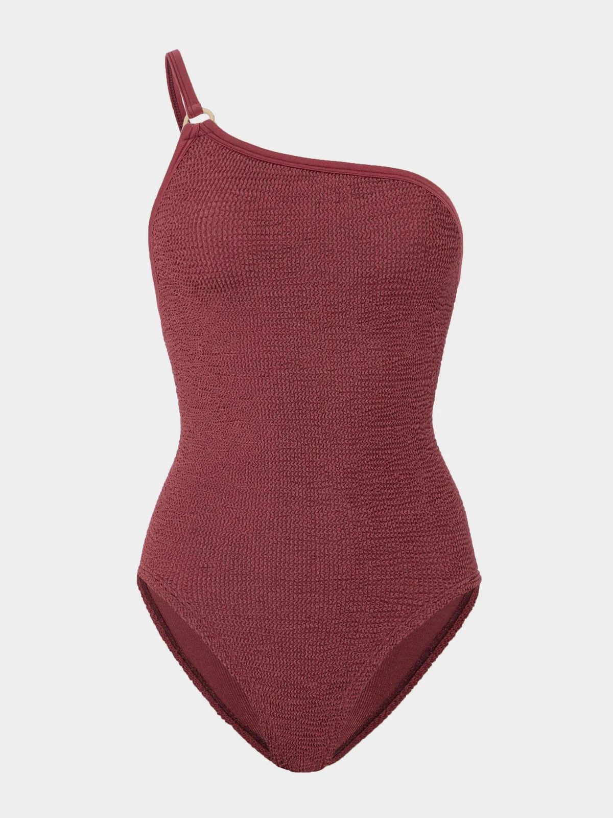 Hunza G, Clara With Gold Hoop Swimsuit