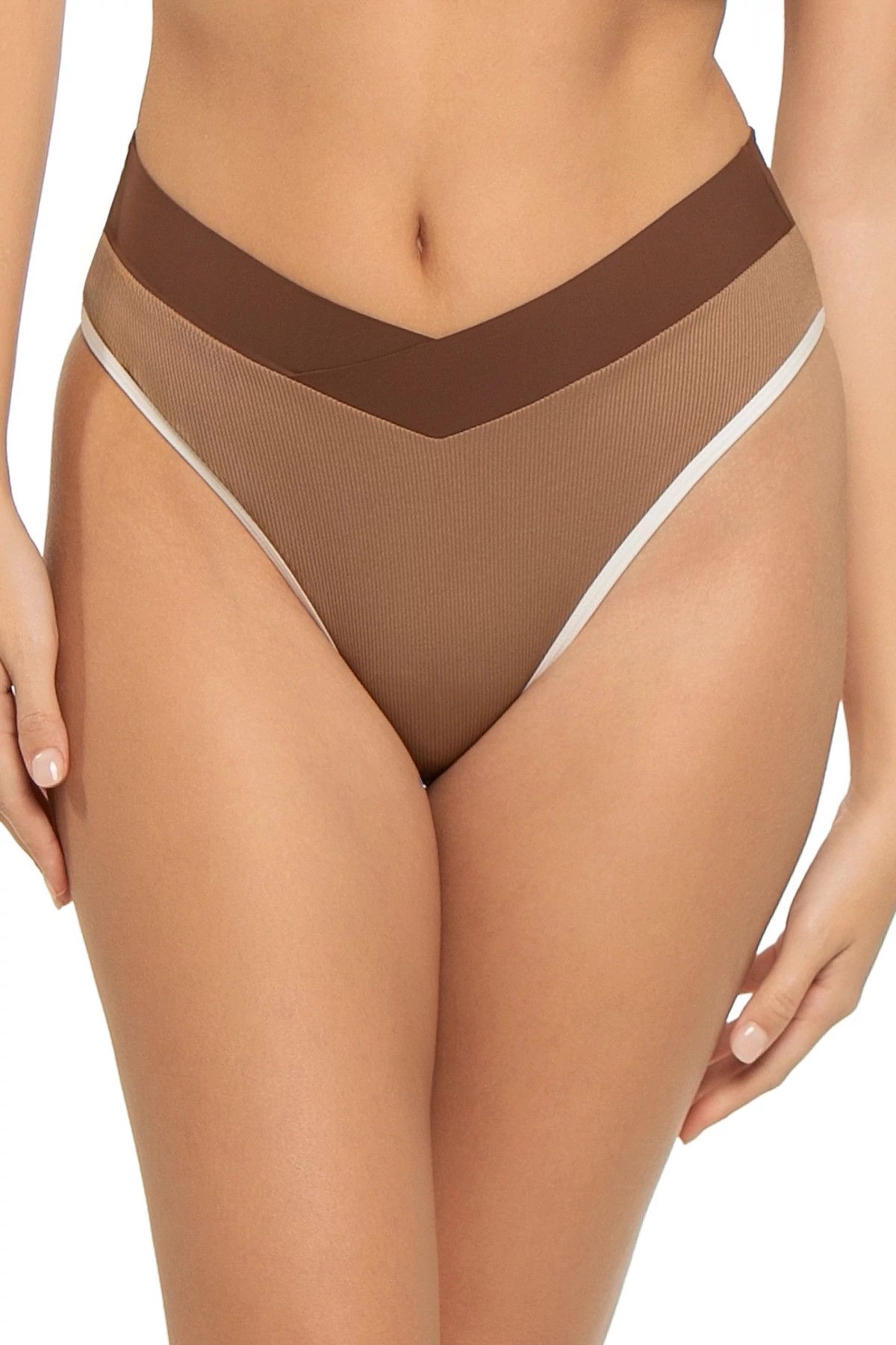 Summerful Lido Banded High Waist Bikini Bottom