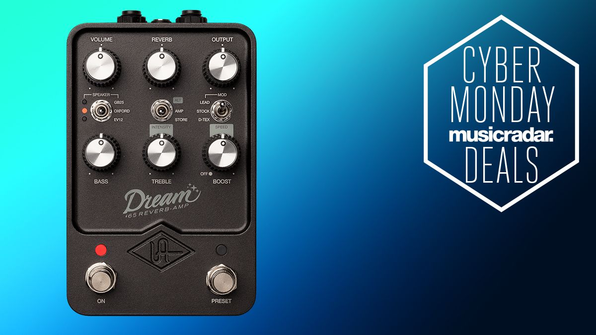 ギター UNIVERSAL AUDIO UAFX/ DREAM 65 Amplifier Universal Audio Dream '65 Reverb Amplifier Pedal | Sweetwater