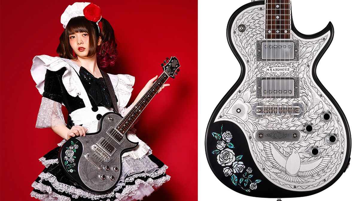 Band-Maid's Miku Kobato teams up with Zemaitis Guitars for