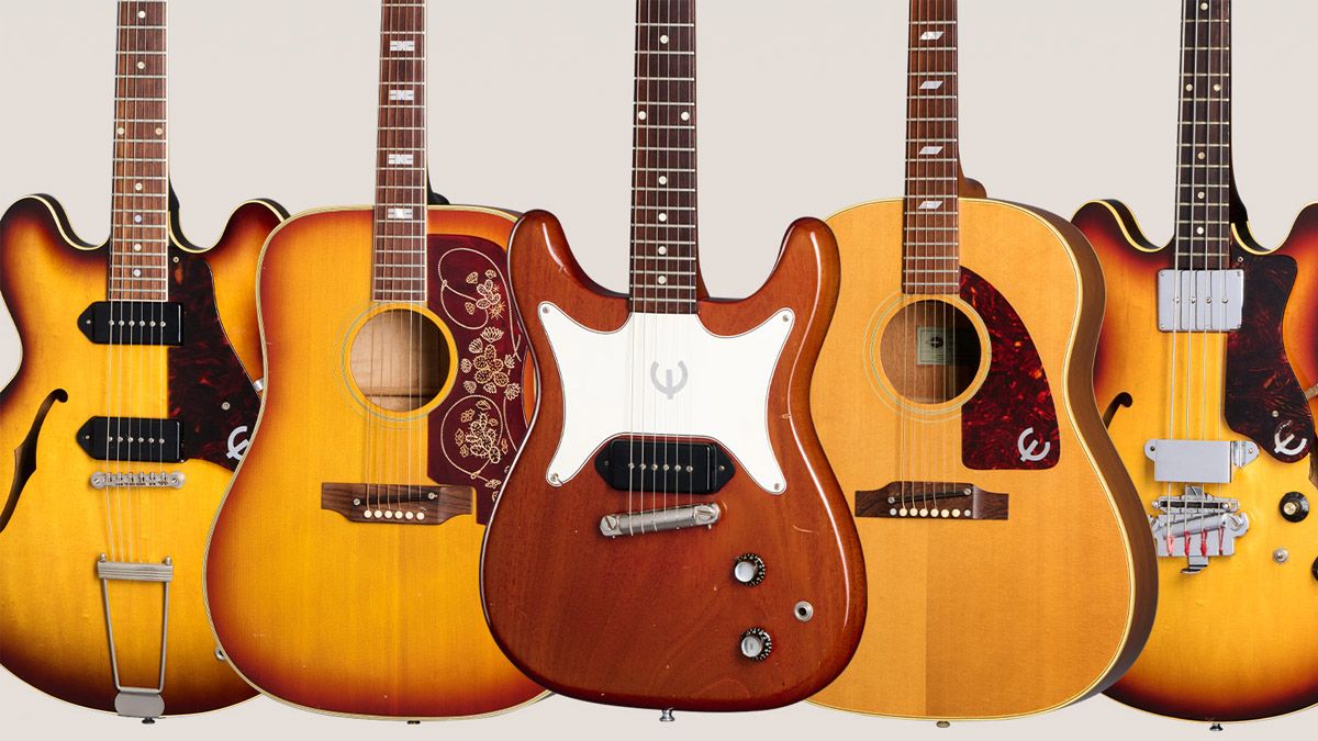 Epiphone joins Gibson's Certified Vintage lineup with five holy