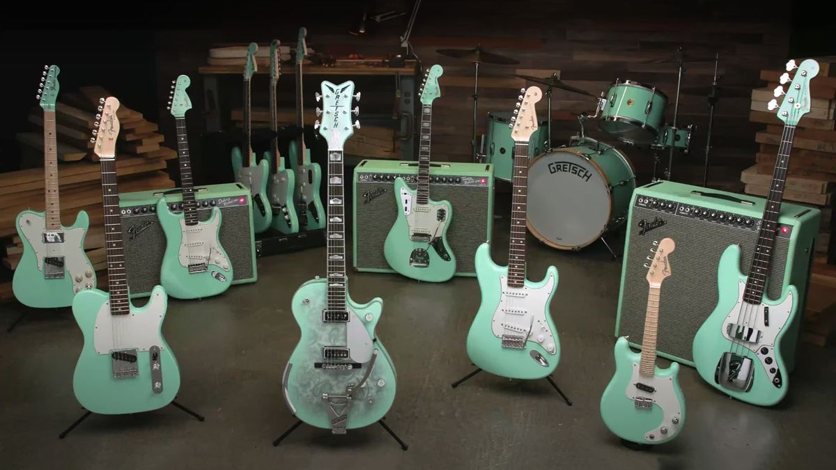 Fender celebrates its history – and iconic Surf Green finish