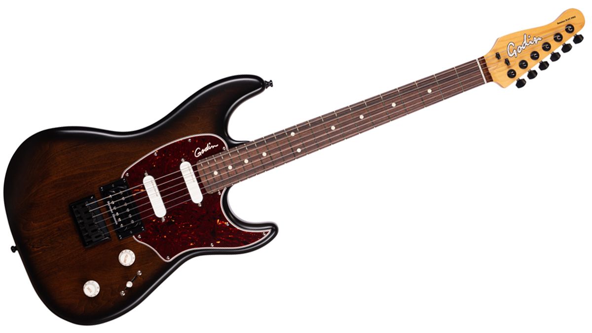 NAMM 2022: Godin introduces Seymour Duncan-loaded, reverse