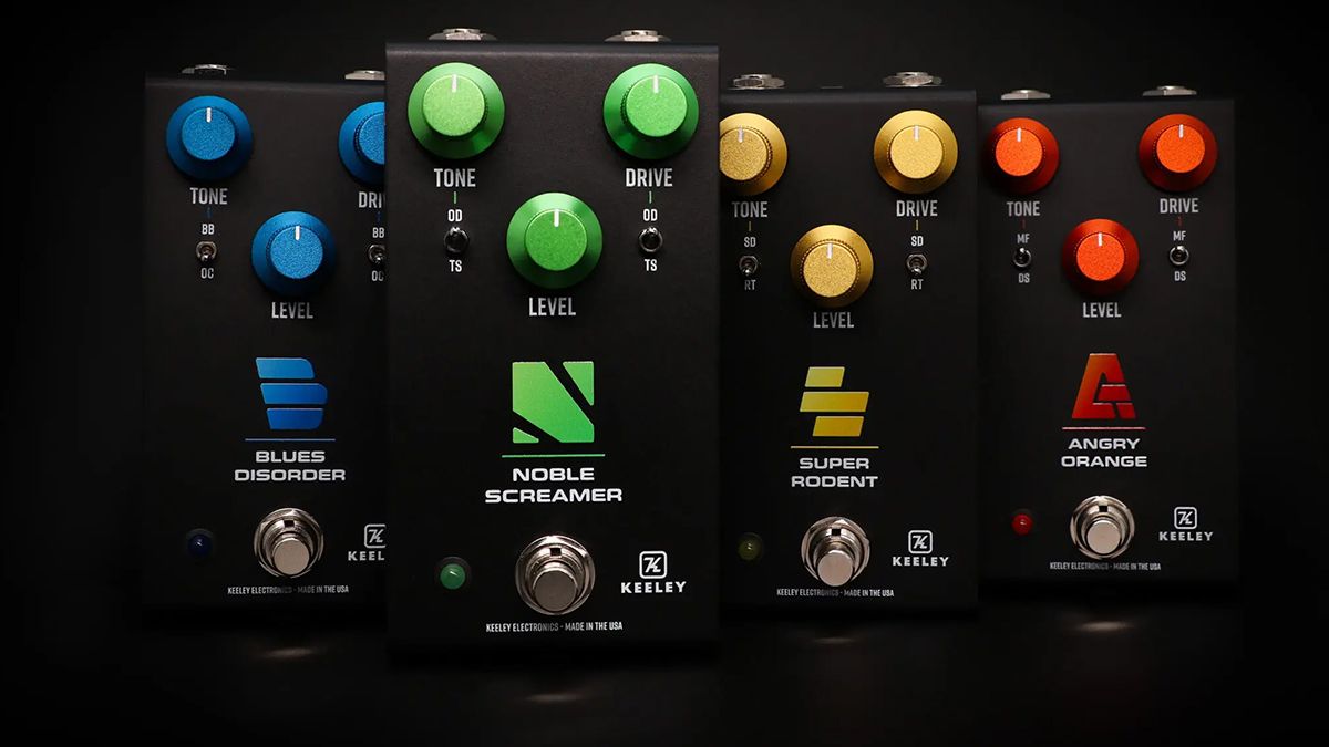 Keeley's 4-in-1 Series replicates classic circuits that can