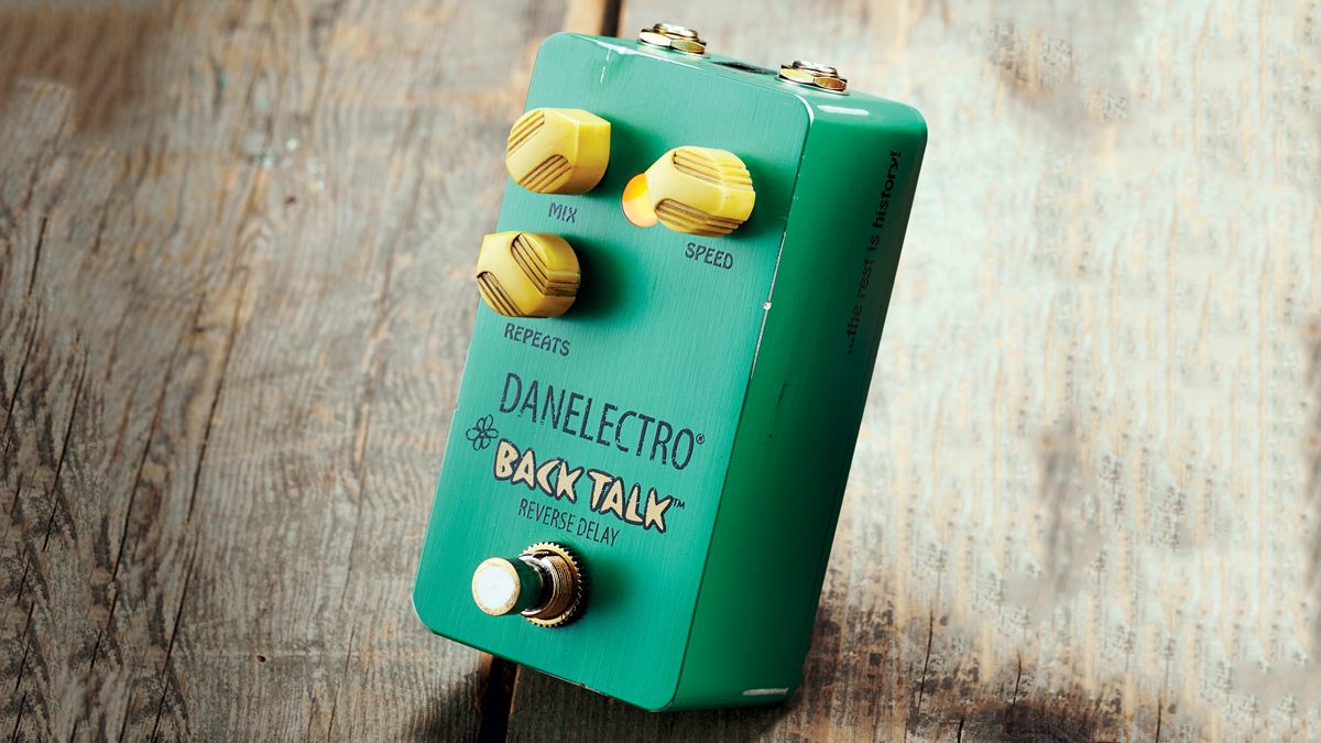 ギター Danelectro BAC-1 BACK TALK Reverse Delay DANELECTRO Back Talk BAC-1 - Reverse Delay Pedal Electric Guitar