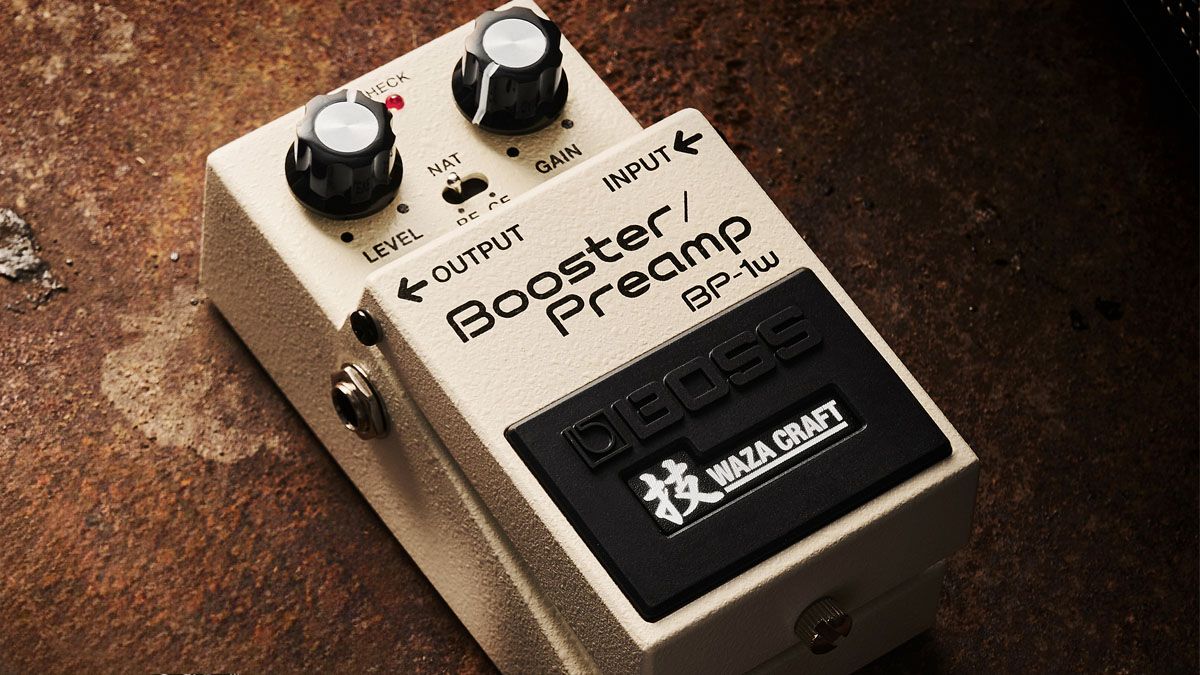 【新品未使用】BOSS BP-1W Booster Preamp BOSS BP-1W Booster/Preamp | Premium Waza Craft Guitar Effect Pedal