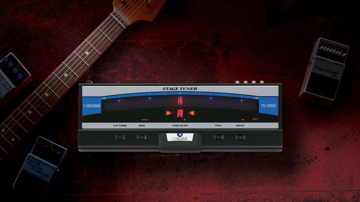Boss TU-1000: the huge tuner pedal that launched 100 memes