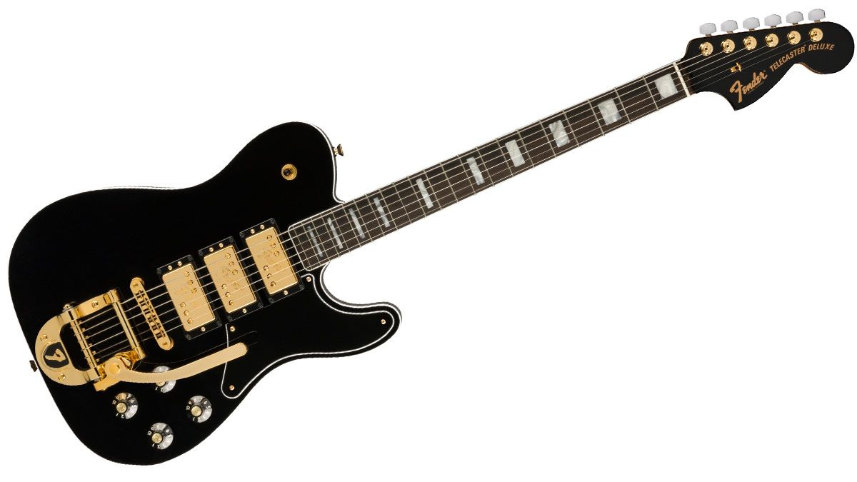ギター Triumph Telecaster Fender crosses the streams with the Troublemaker Tele Deluxe