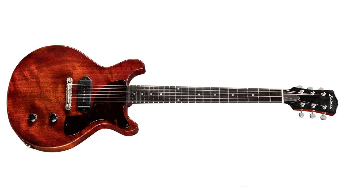 Eastman SB55DC/V純正ハードケース付き レスポールジュニア Eastman SB55DC/v Review | GuitarPlayer