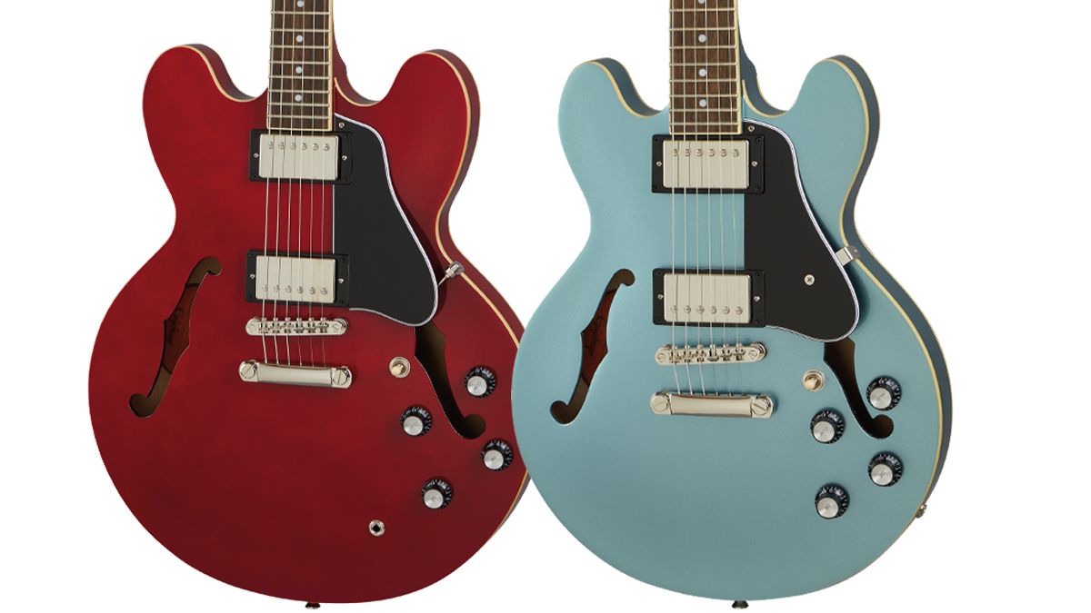 Epiphone ES-335 グラデーションカラー Epiphone ES-335 and ES-339