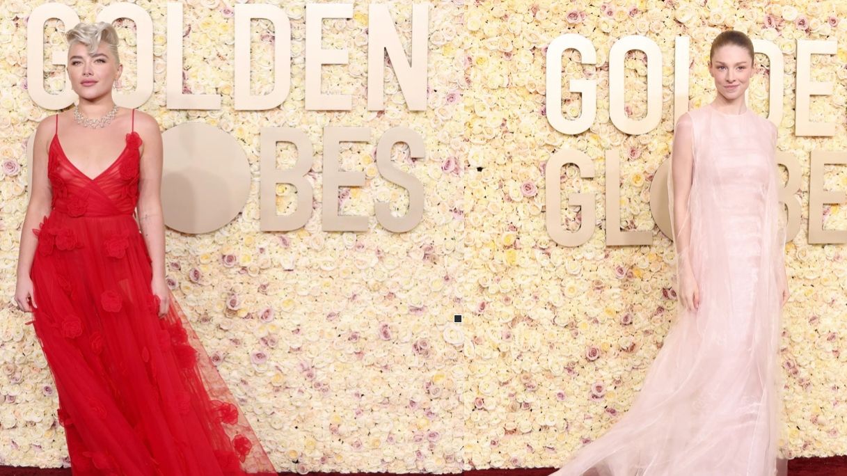 The Golden Globes Red Carpet Paid Homage to the Naked Dress | Marie Claire The Golden Globes Red Carpet Paid Homage to the Naked Dress | Marie Claire