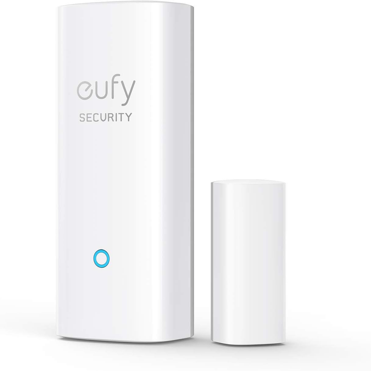 Eufy Security Entry Sensor, Detects Opened and Closed Doors or Windows, Door Monitoring, Sends Alerts, Triggers Siren, 2-Year Battery Life, Indoor Use Only, Requires Homebase, 24/7 Monitoring Optional
