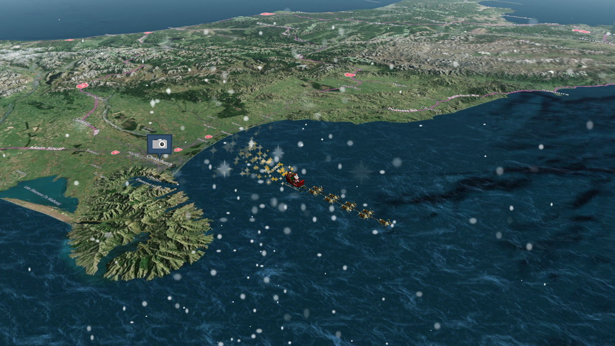 NORAD Santa tracker