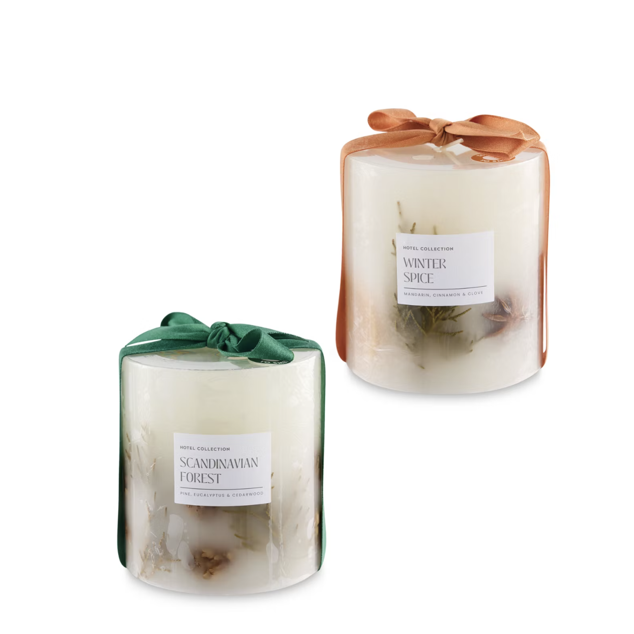 Aldi's small Christmas inclusion candles