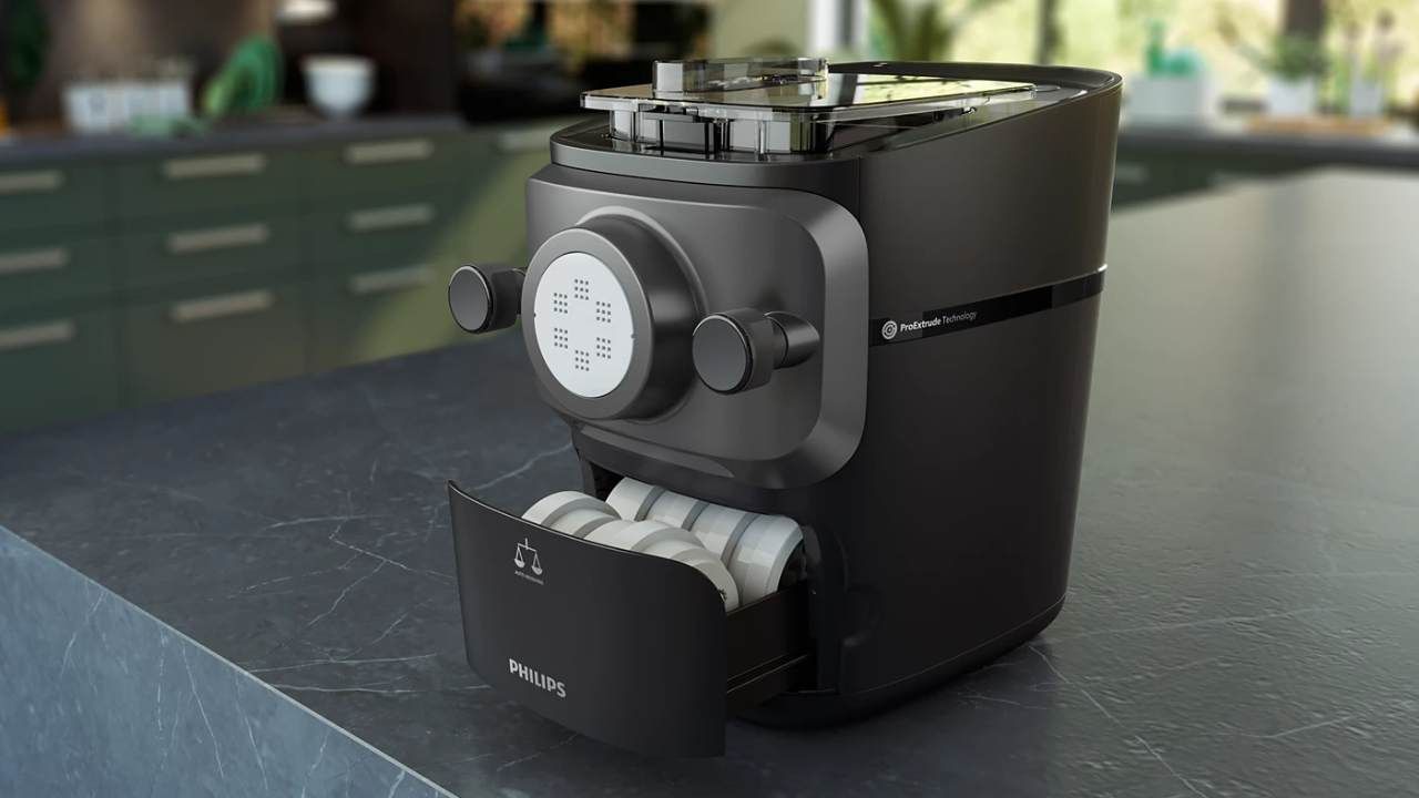philips pasta maker with integrated scale