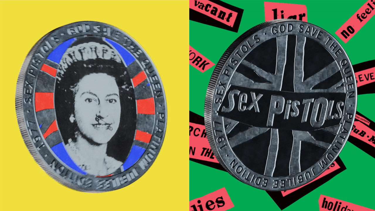 Sex Pistols 'God Save The Queen' coin released for Platinum