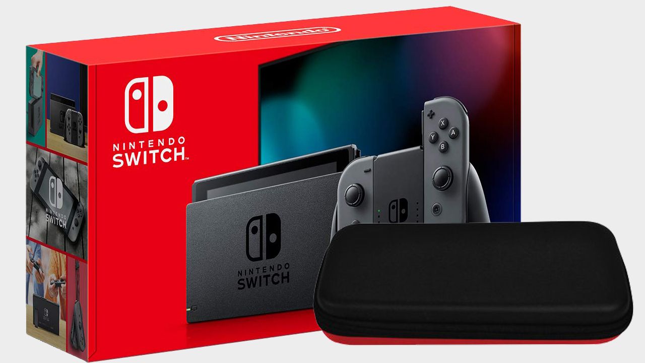 美品Switch Nintendo Nintendo-Switch-Gray-Console-