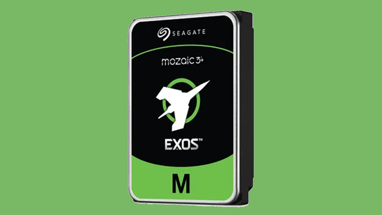 Seagate launches 32TB Exos M hard drive based on HAMR technology
