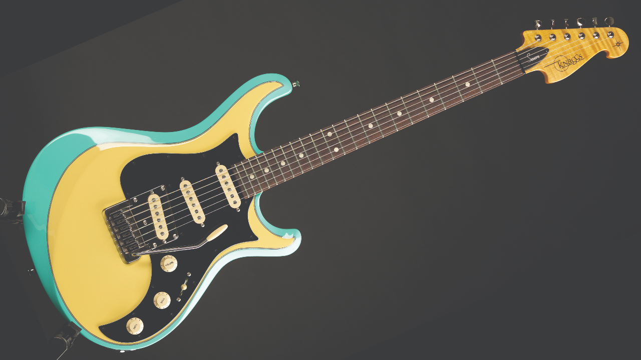 The mission: create a better kind of S-style guitar. Joe