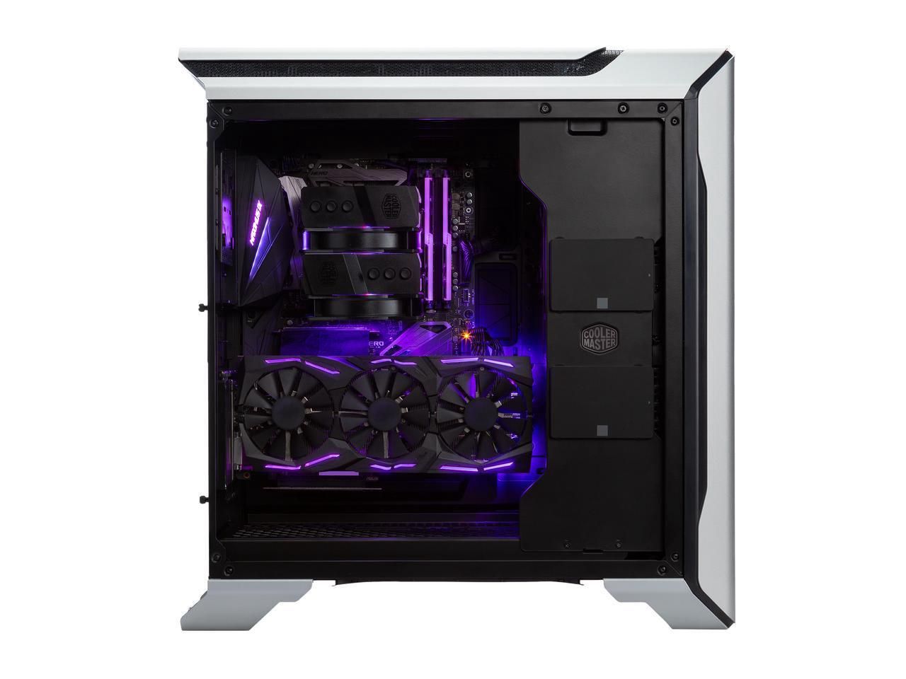 PCケース(自作PC用) mastercase sl600m 煙突効果」による放熱構造を採用した、ATX対応ミドルタワーPC