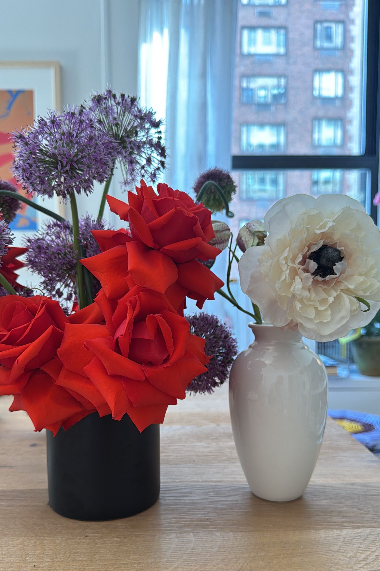 Some flowers in Marina Larroud&amp;eacute;'s home