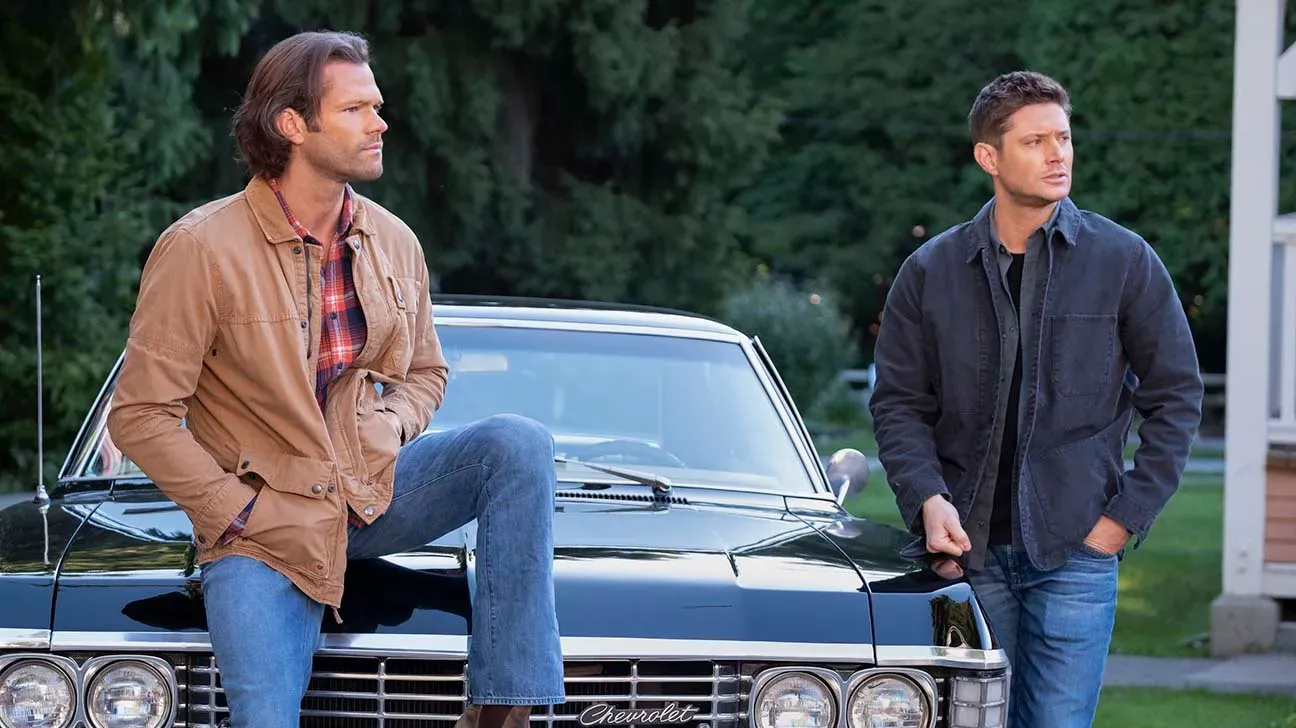 Jared Padalecki and Jensen Ackles in Supernatural