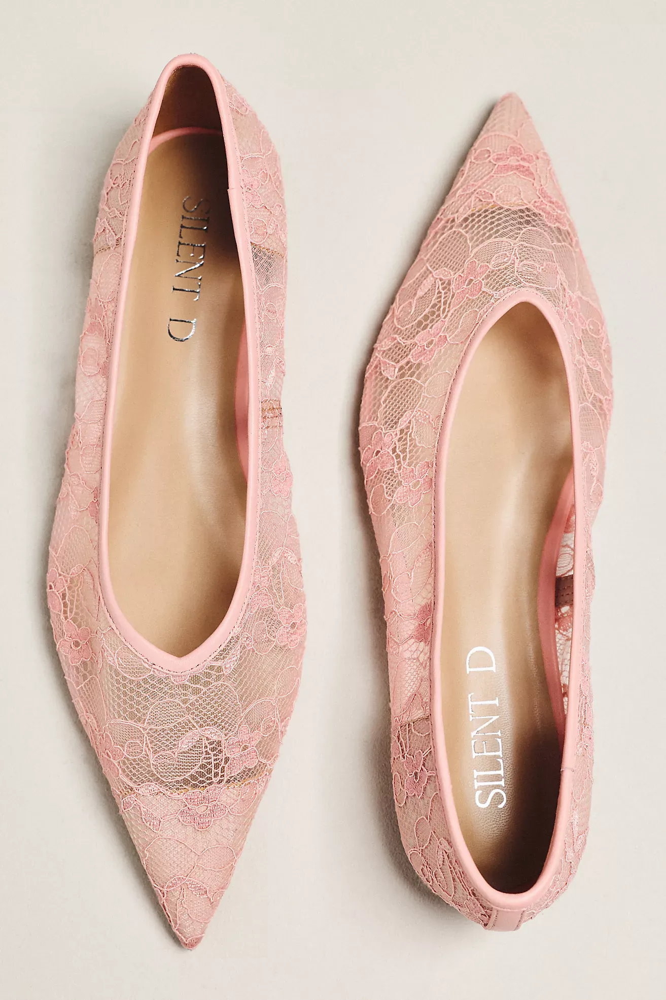 Silent D Selina Pointed-Toe Flats
