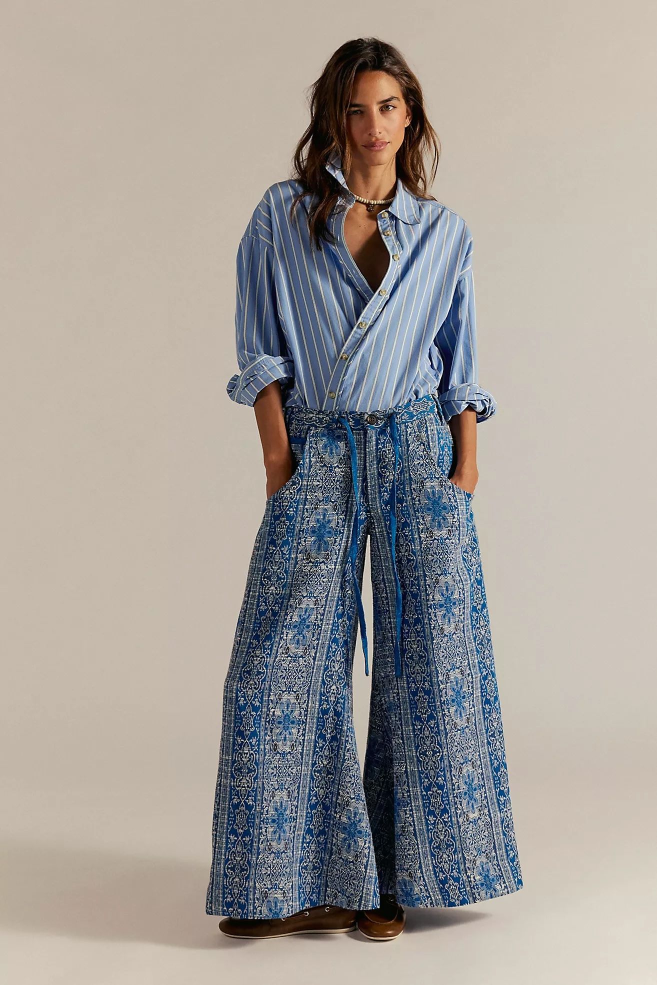 Free People Dahlia wide-leg pants