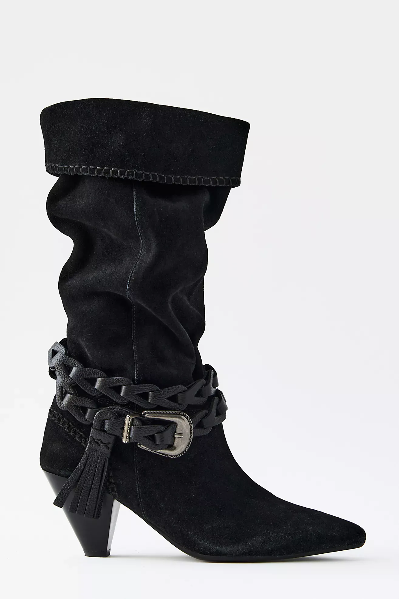 Bridget Belt Slouch Boots