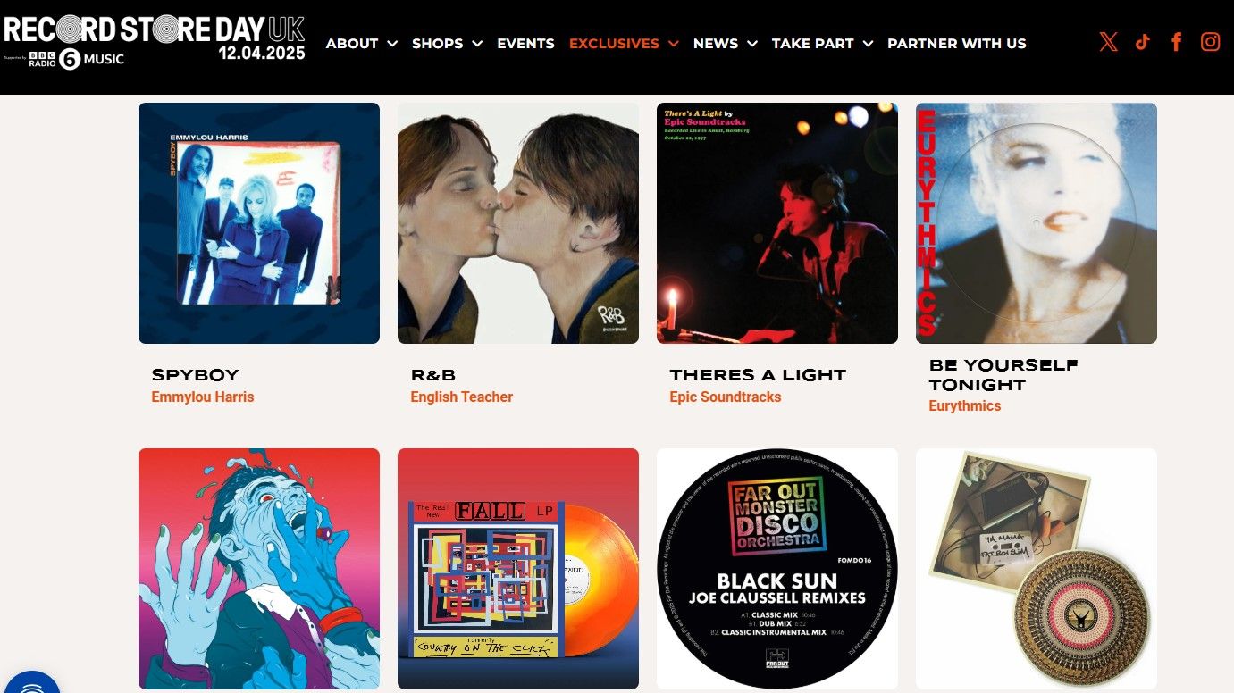 ミュージック llica  live cd record store day The 1975 - Live at Gorilla Record Store Day 2024 2x LP Vinyl