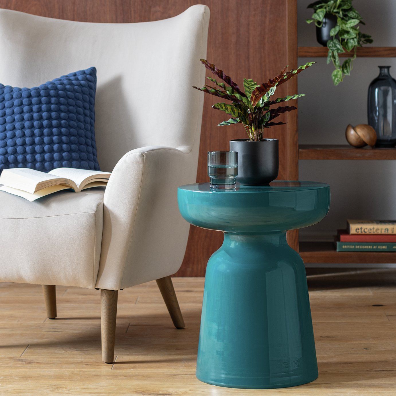 Habitat Cohen Side Table - Teal
