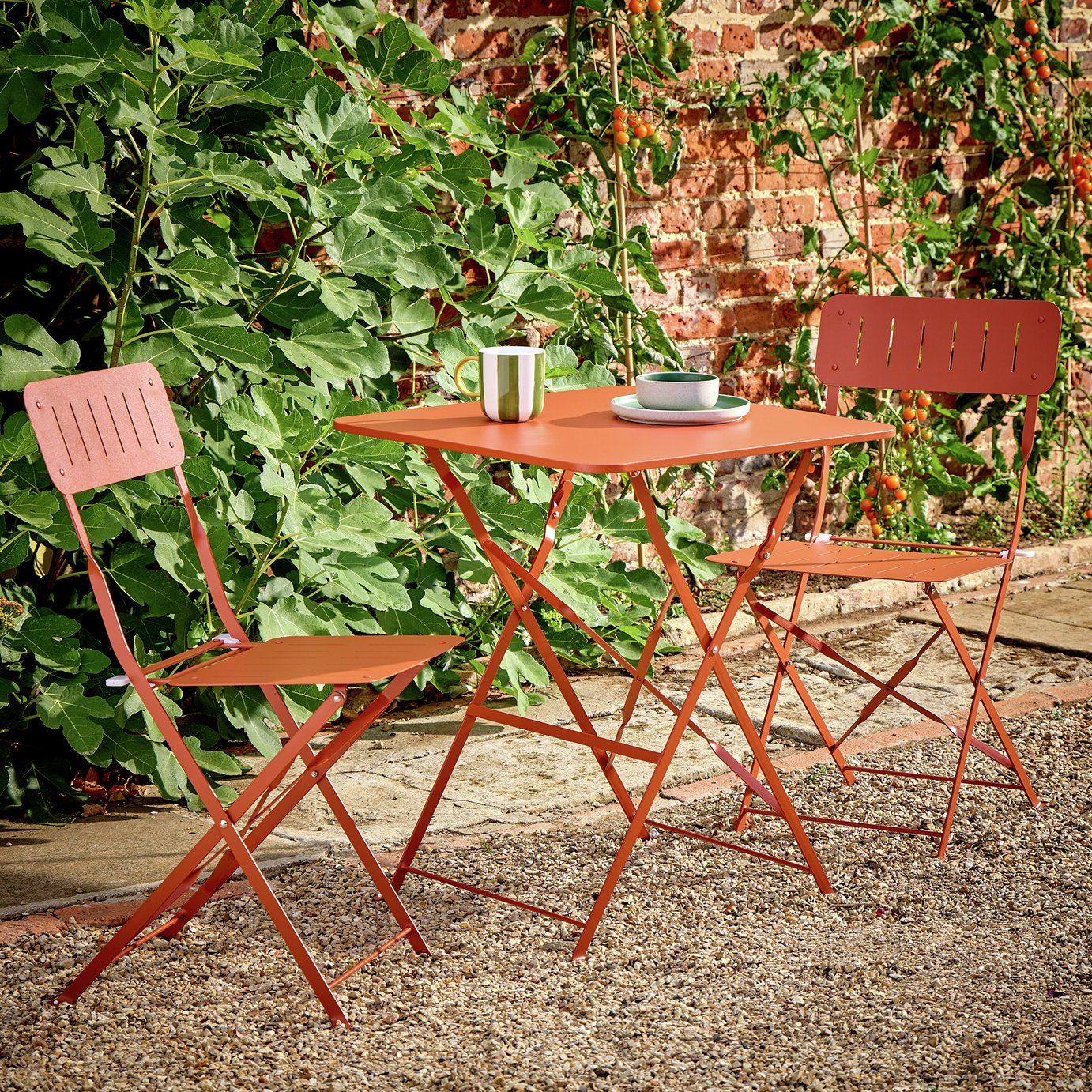 Habitat Eden 2 Seater Metal Bistro Set
