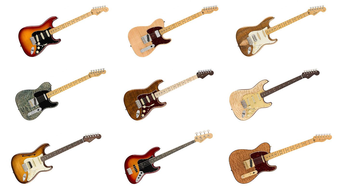 2019 Fender USA Rarities Quilt Maple Top American Original