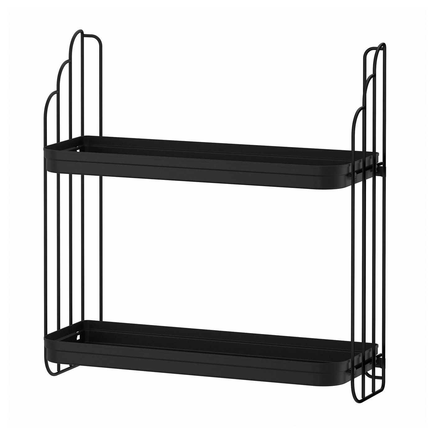 Apotekare Wall Shelf - Black 19 5/8x20 1/2 "