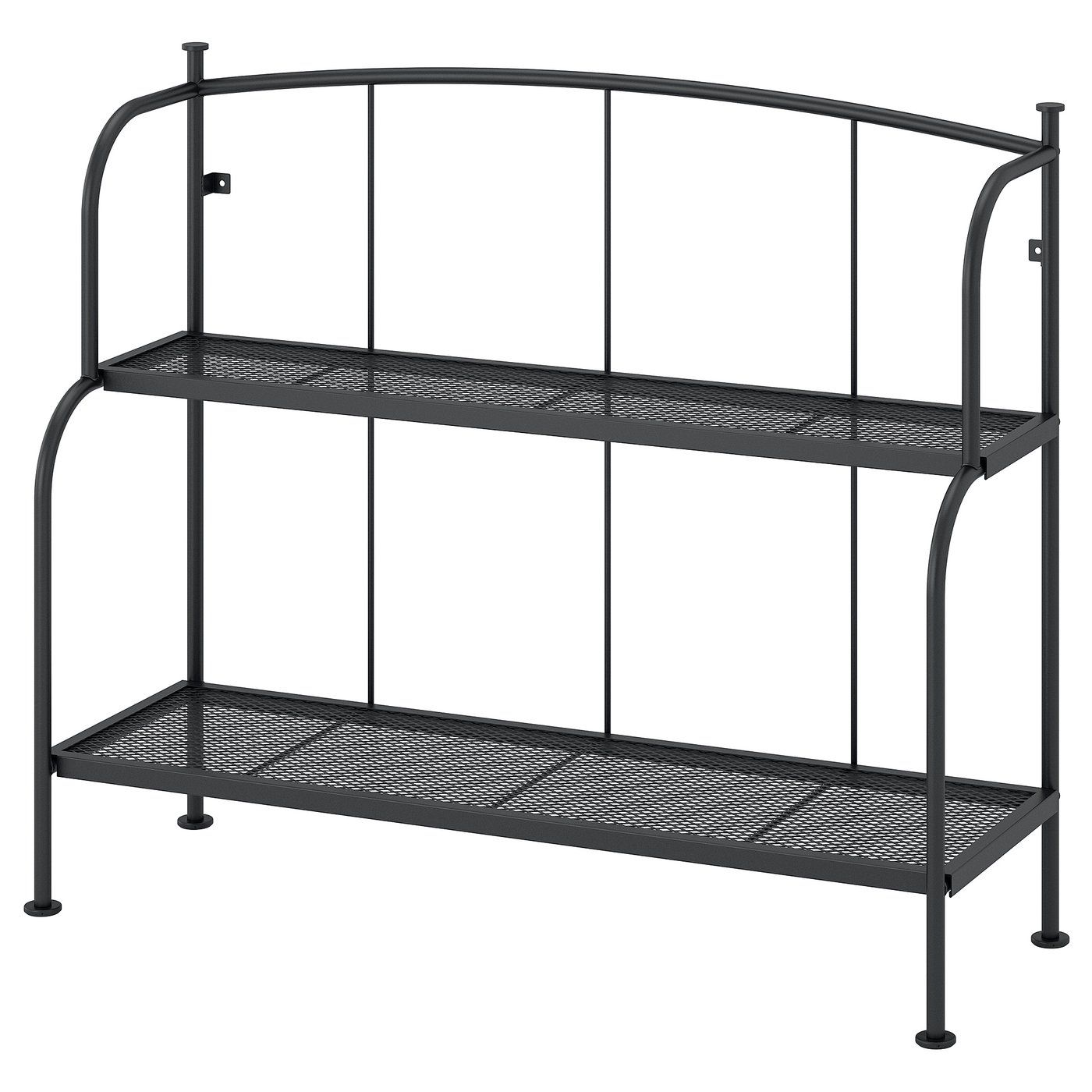 L&amp;Auml;ck&amp;Ouml; Shelf Unit - Gray Outdoor/indoor 36 1/4x29 7/8 "