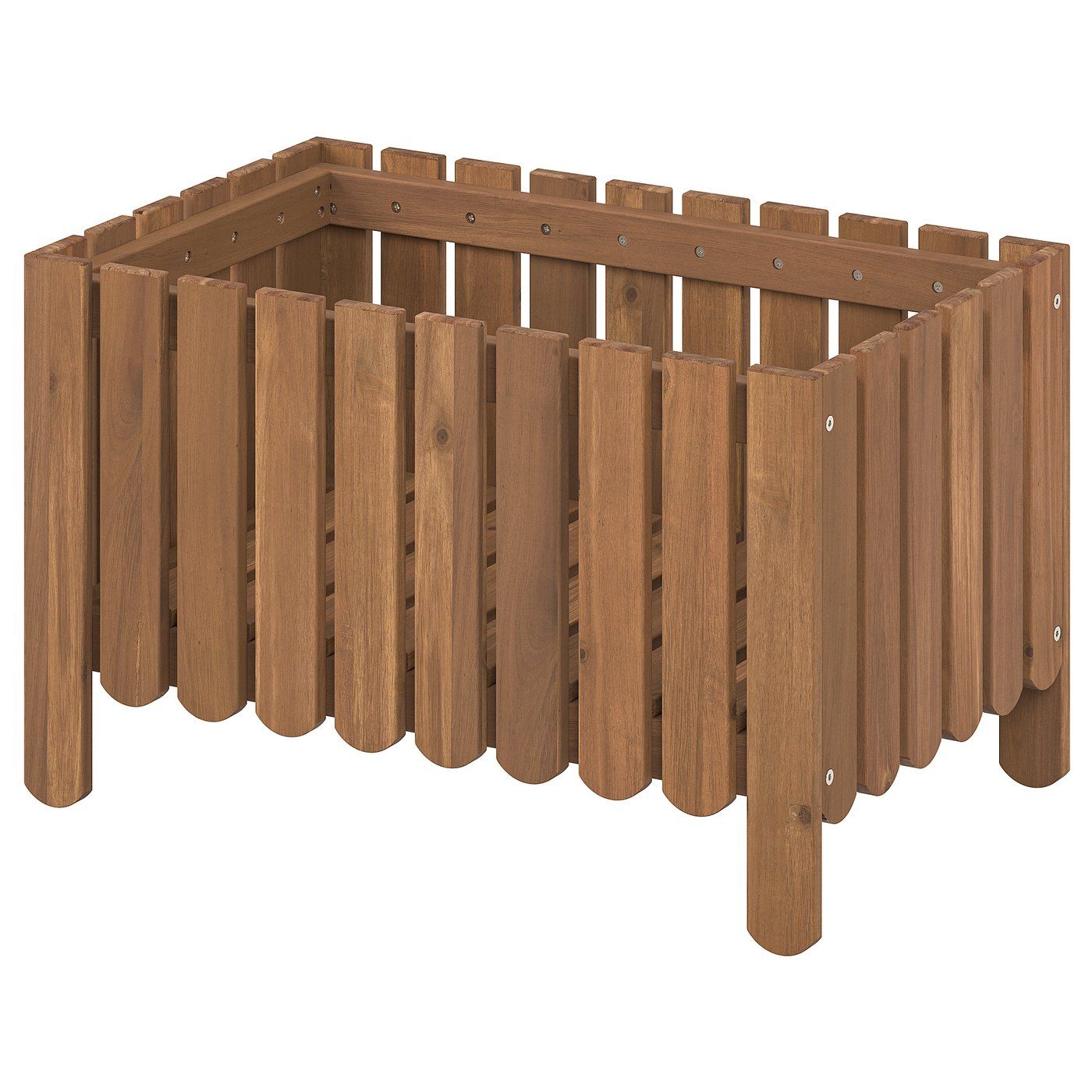 Askholmen Flower Box - Dark-Brown