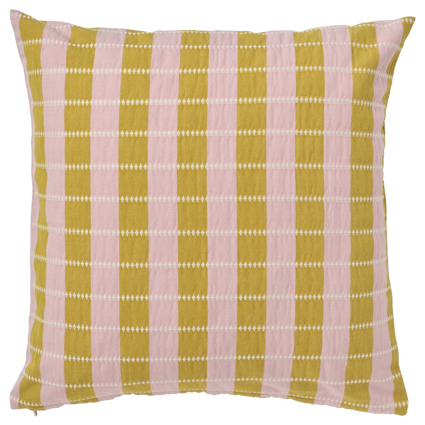 Ommj&amp;Auml;nge Cushion Cover - Pink/beige 20x20 &quot;