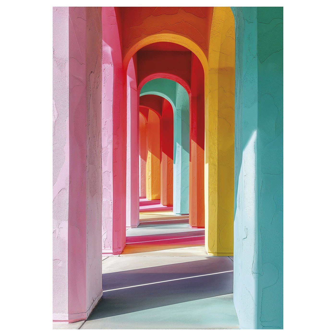 Pj&amp;Auml;tteryd Picture - Prismatic Passage 19 &amp;frac34;x27 &amp;frac12; "