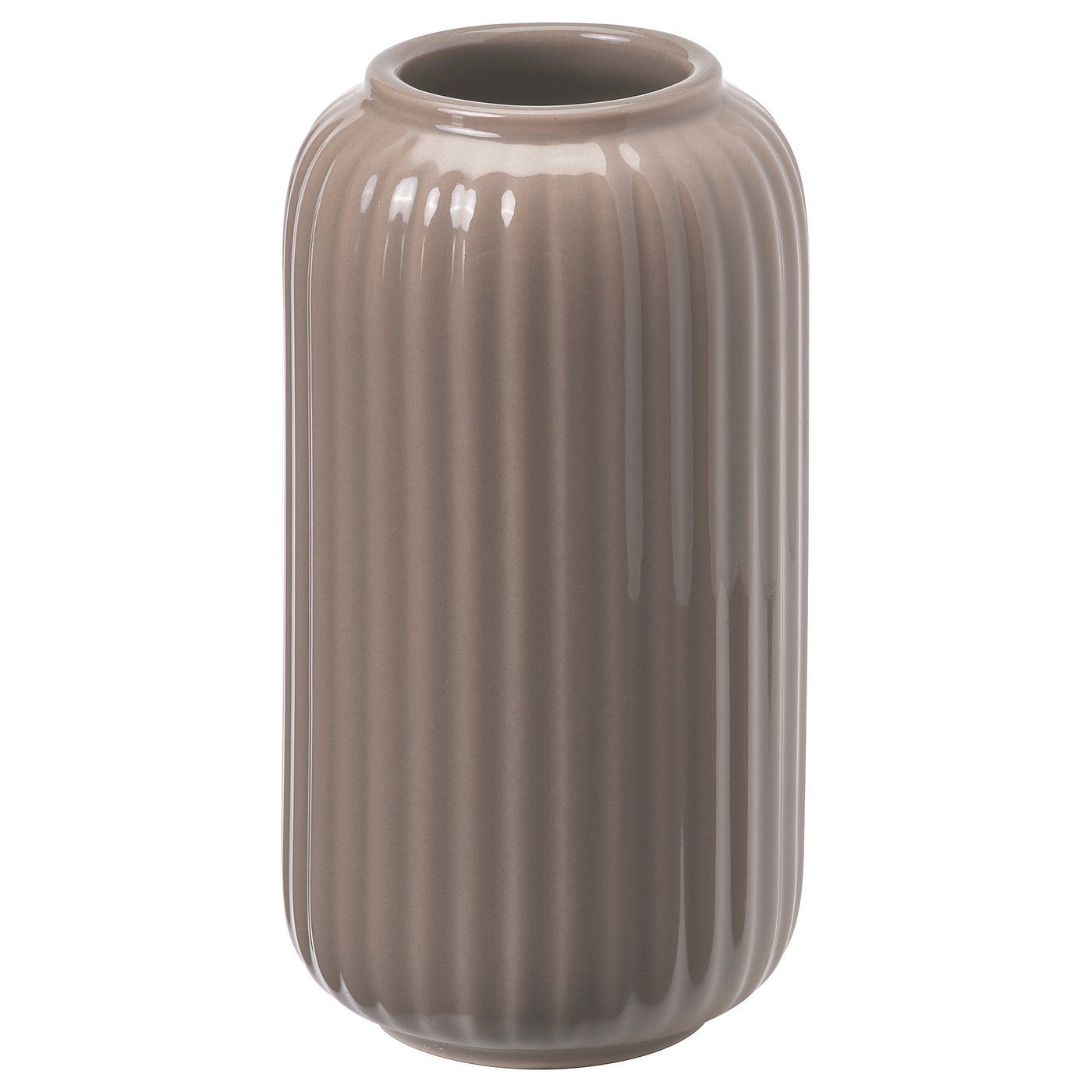 Stilren Vase - Dark Gray-Beige 4 &amp;frac34; "